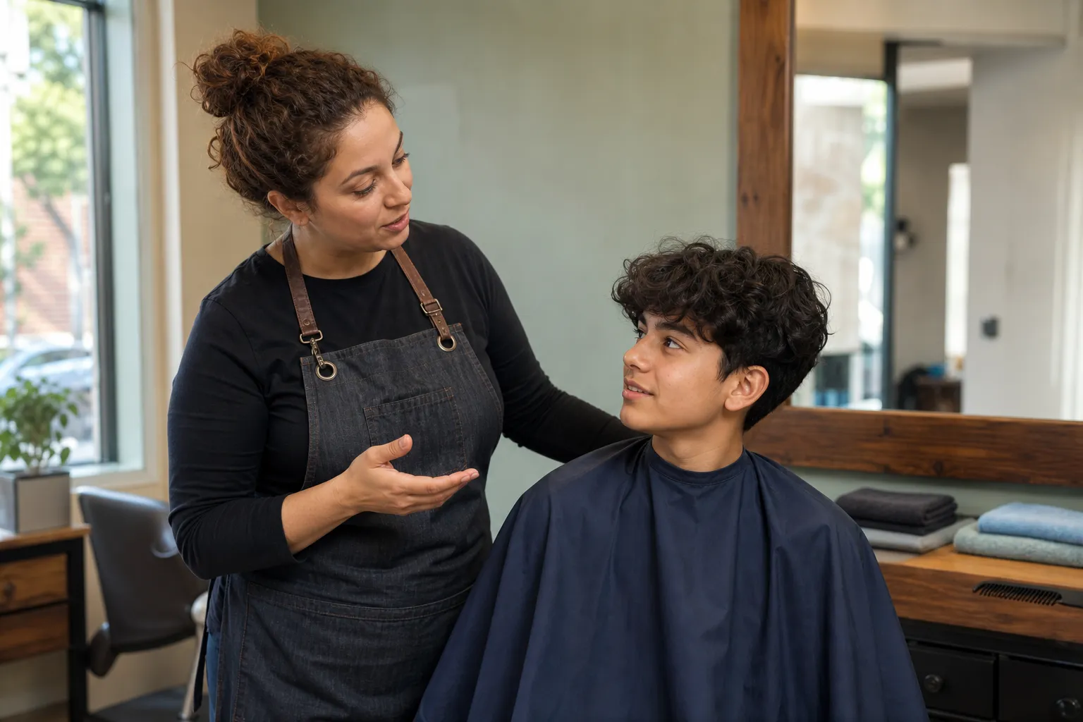 A different moment related to haircut