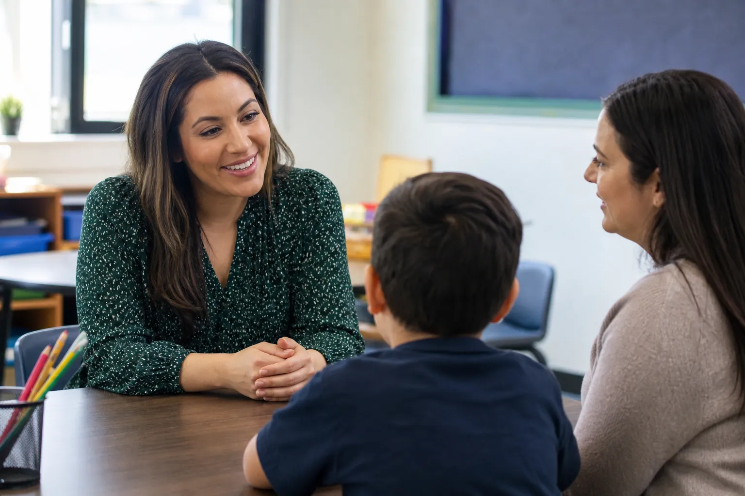 A different moment related to a new teacher