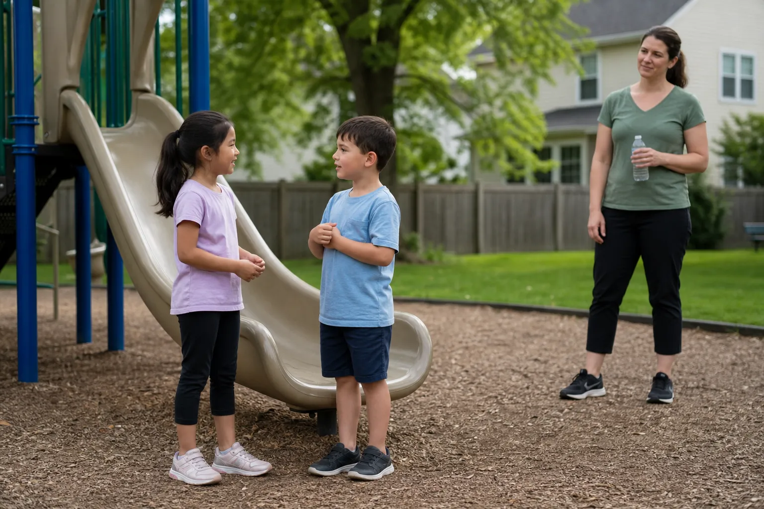 A different moment related to playdate