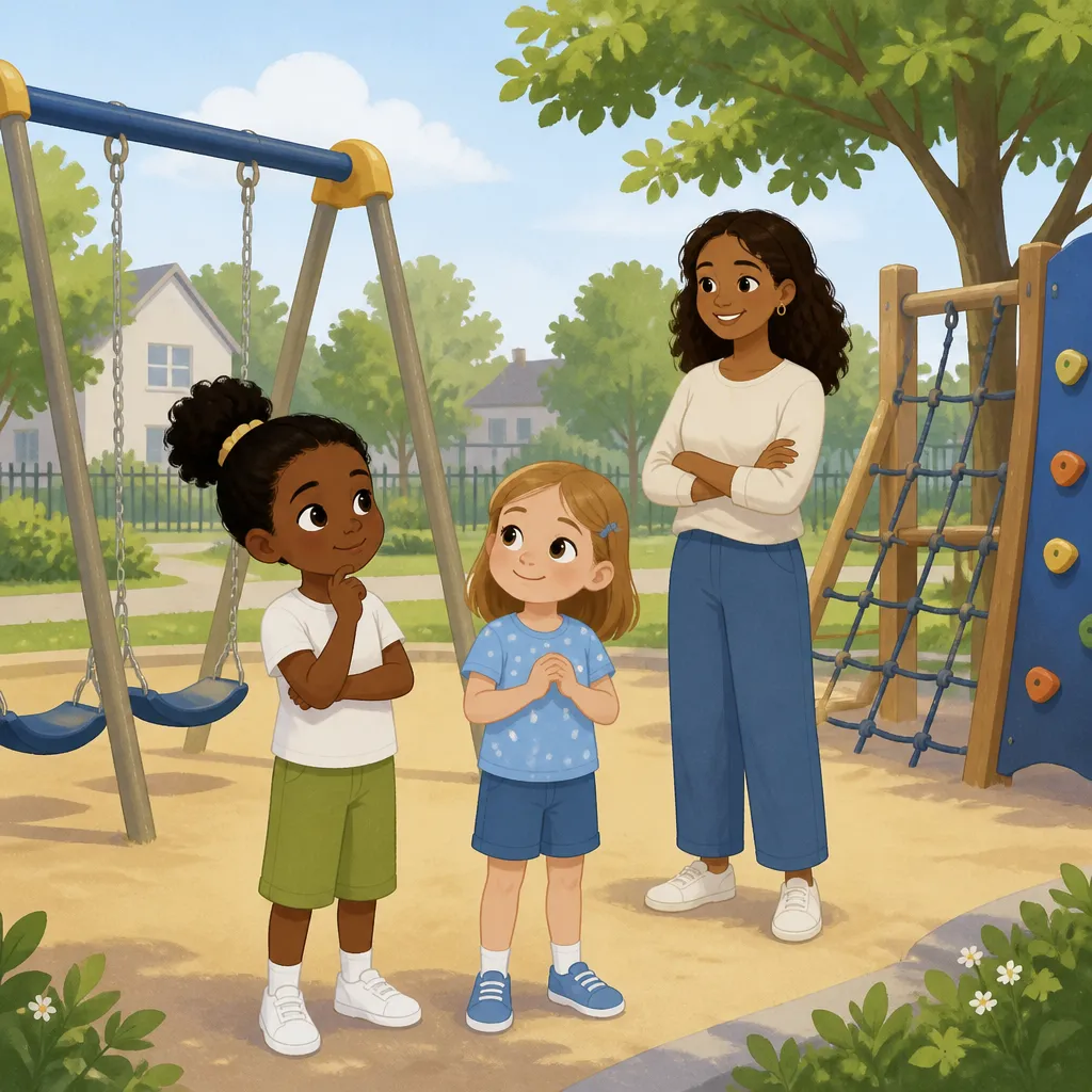 Illustration for The playground