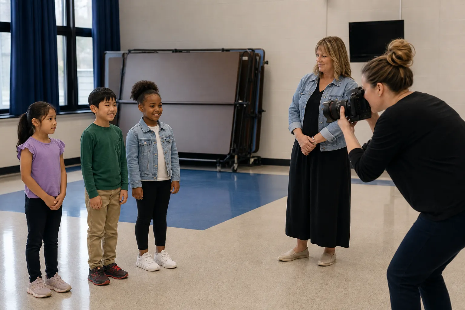 A different moment related to school picture day