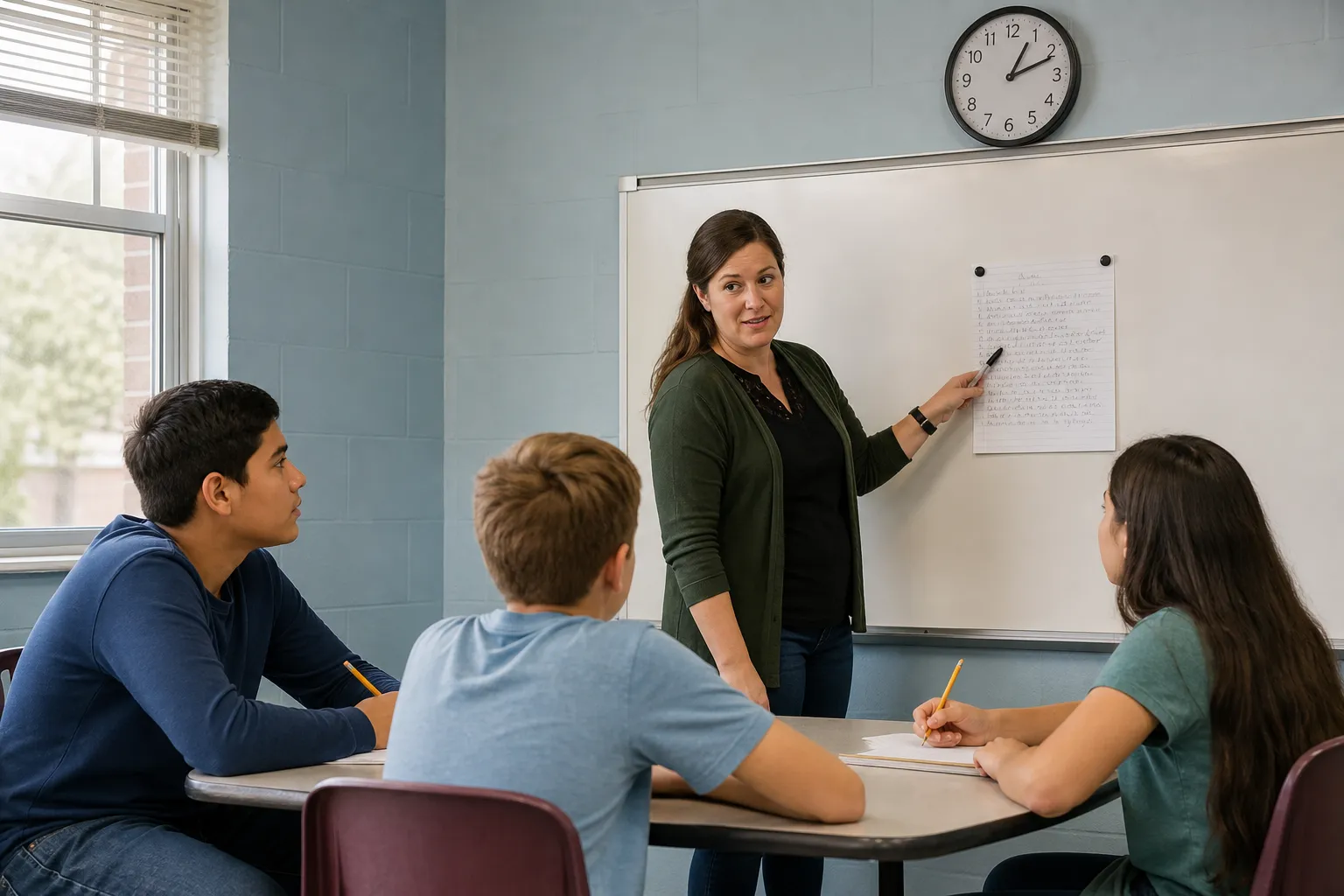 A different moment related to substitute teacher